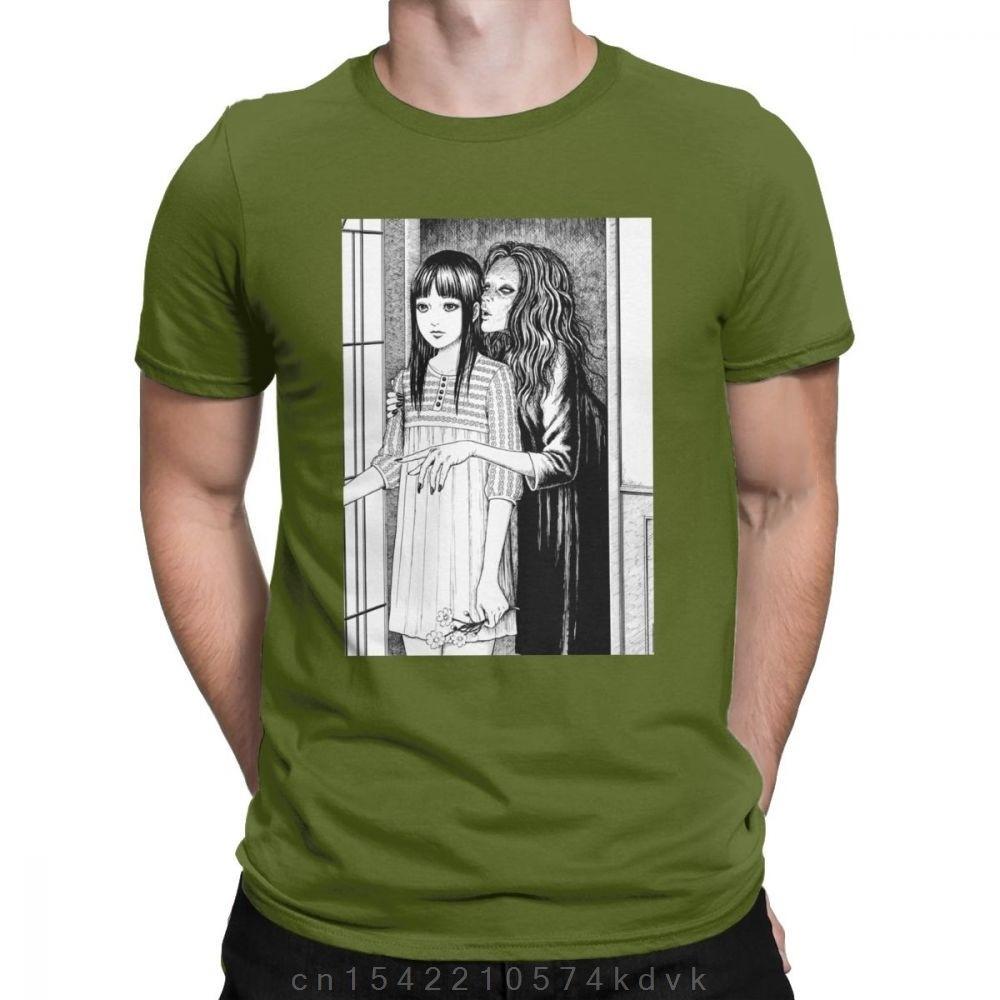 Unisex Junji Ito T Shirt Tomie Japanese Kago Unisexga Horror Tomie Harajuku Cotton Clothing Short Sleeve Tees Party TShirts