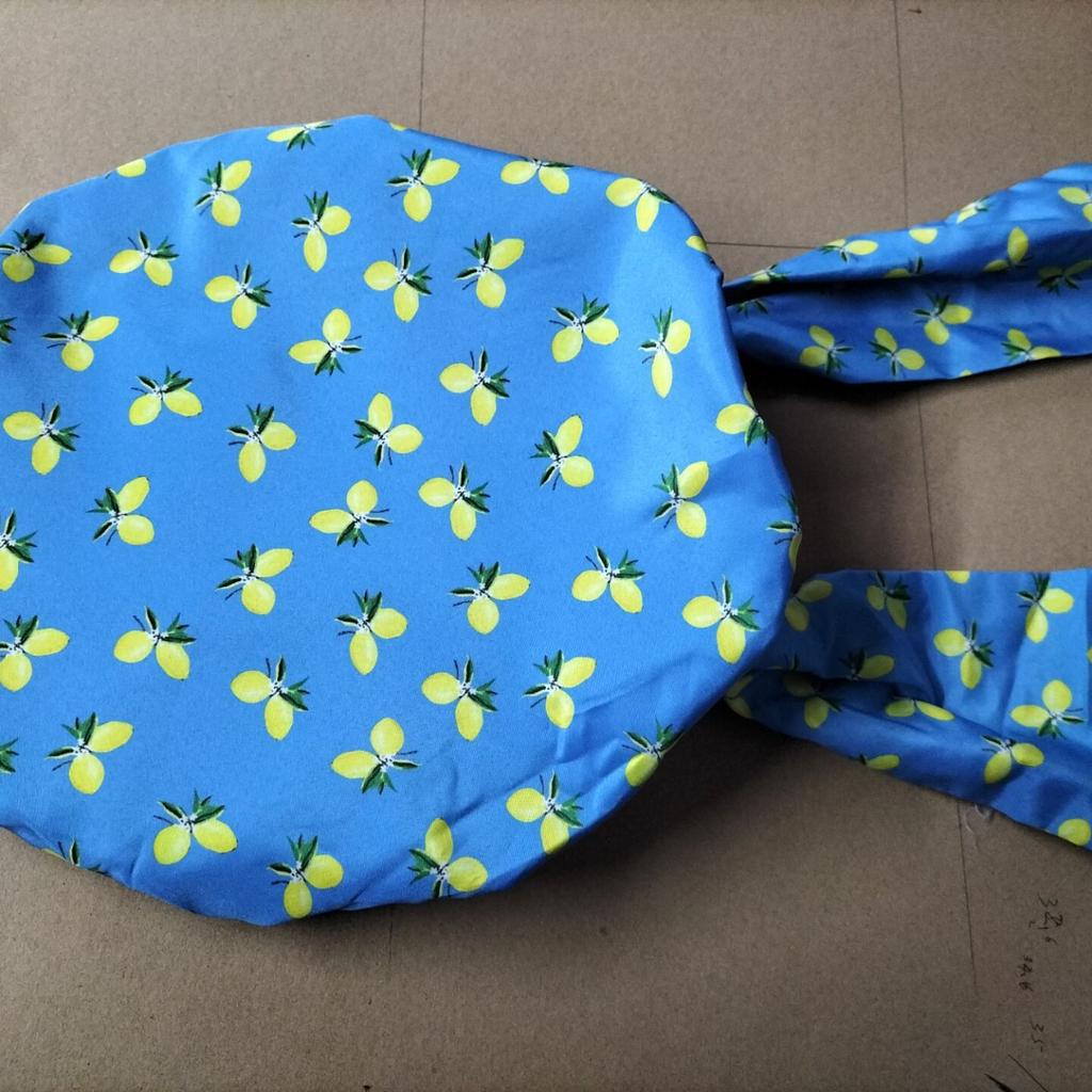 Large Adjustable Bowknot Shower Cap Reusable Waterproof Bath Cap Women Fashion Shower Cap for Bathroom Hairdressing Salon