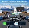 Motorcycle GPS Screen - 7 Inch - Wireless CarPlay/Android Auto Dual Bluetooth IPX7