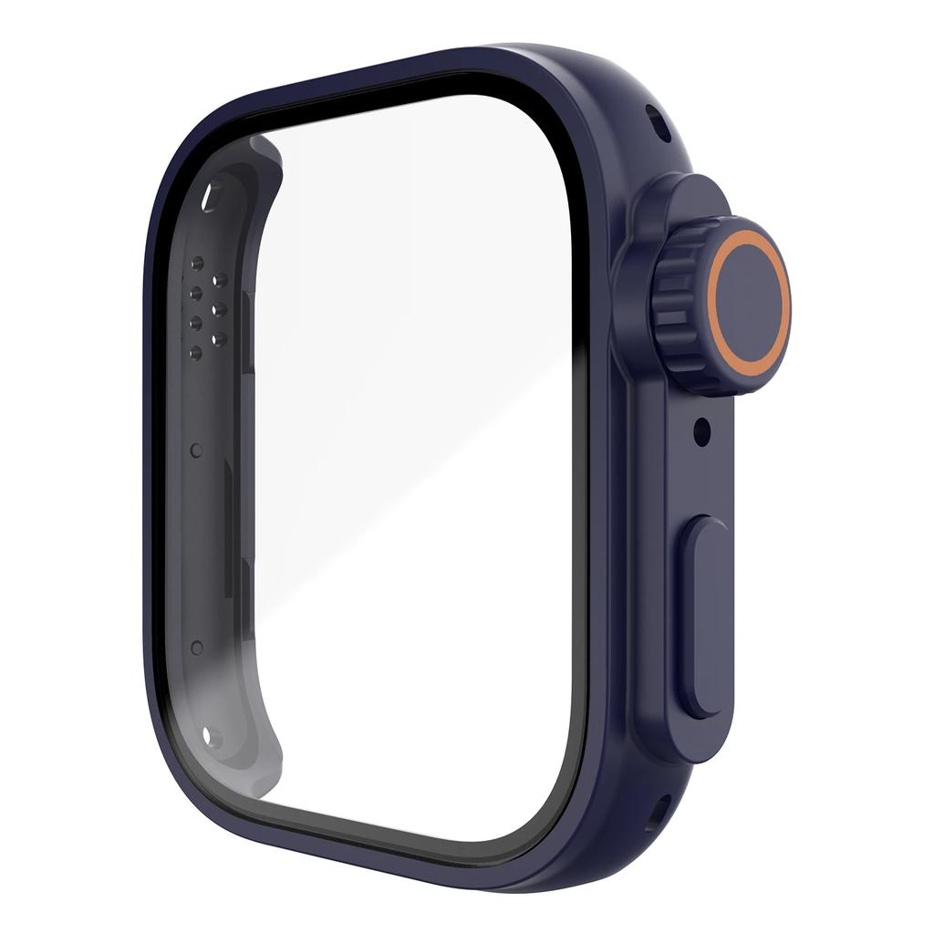 Change To Ultra Case for Huawei Watch Fit 3 Tempered Glass Cases Cover Screen Protector for Huawei Watch Fit3 Upgrade to Ultra 2