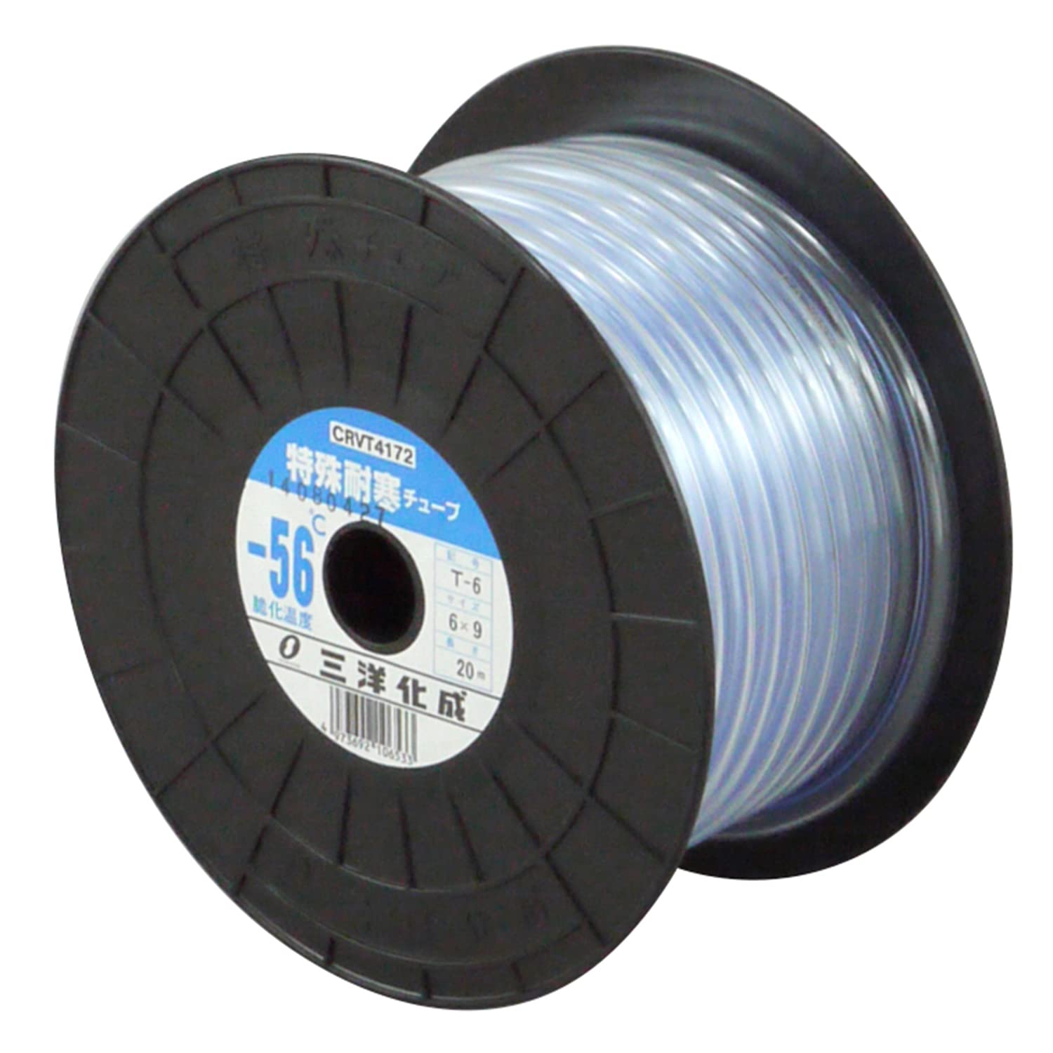

Sanyo Kasei Special Cold-Resistant Tubing, 6 x 9mm, 20m, T-6, Clear