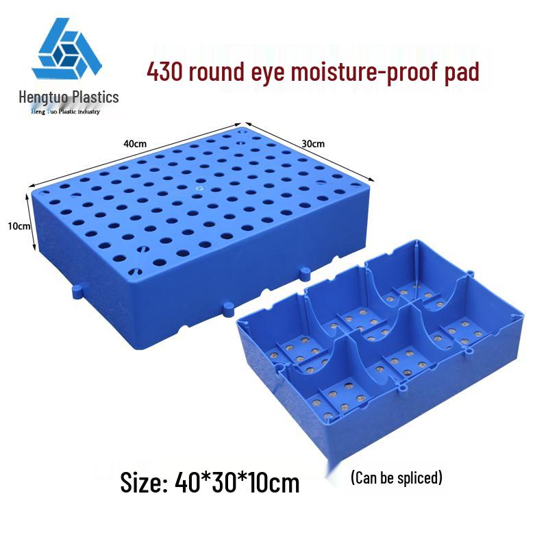 Moisture-Proof Interlocking Plastic Pallet Tray for Warehouse Storage