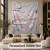 Other Similar Designs (27) Theme Custom Tapestry Personalized Custom Name Text Wall Hanging Tapestry Home Decor Background Cloth