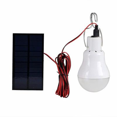 New Waterproof, Energy Saving LED Solar Camping Light with Hook for Garden, Pathway, and Courtyard - Outdoor Solar Bulb
