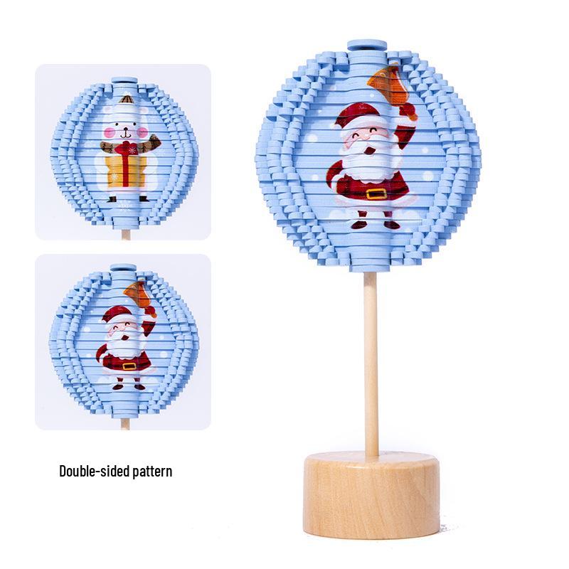 

Вращающийся деревянный леденец: Детская развивающая игрушка и рождественское украшение для офиса, вдохновленное TikTok-инфлюенсерами