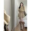 Double-sided Cashmere Coat Women's Autumn and Winter High-end Sense of Small Temperament Woolen Coat