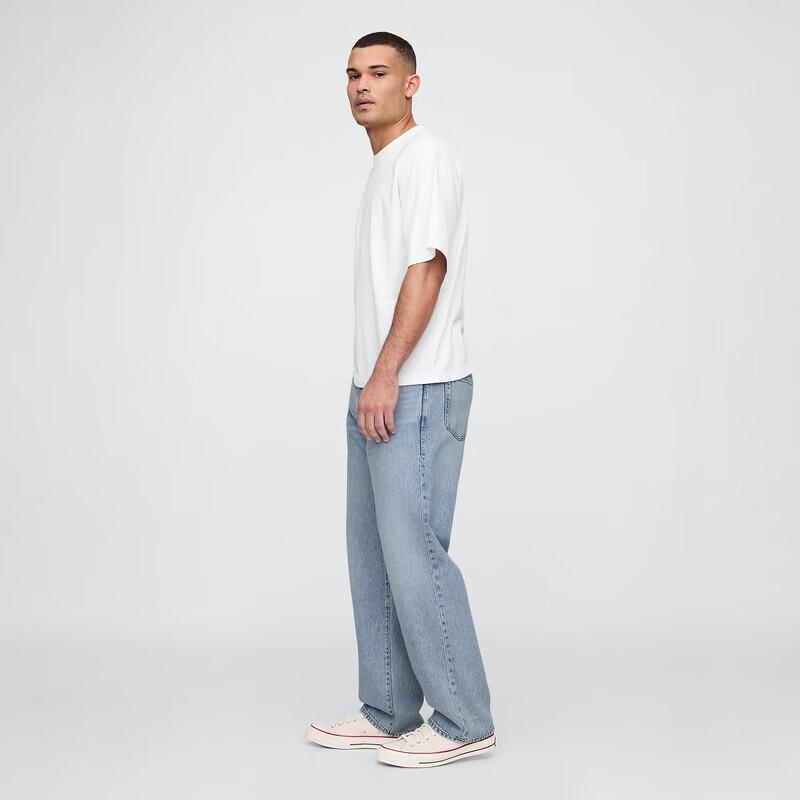 Gap Men's 703775 Loose Fit Cotton Lyocell Blend Denim Jeans