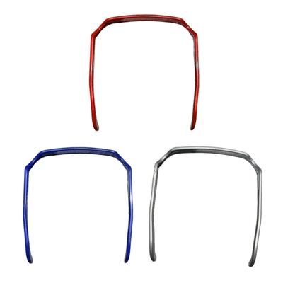 Stylish Square Frame Sunglasses Hairband For Daily Use Trendy Unisex Hair Clip Comfortable Acrylic Material