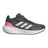 Adidas Runfalcon 3.0 Comfortable Non-Slip Shock Absorbing Running Shoes Kids Sneakers Black Pink HP5873