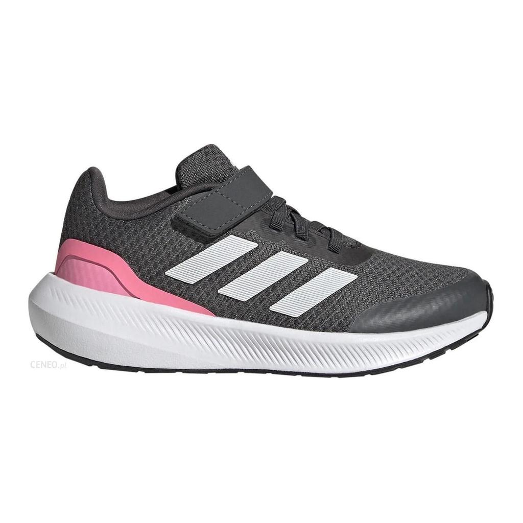 Adidas Runfalcon 3.0 Comfortable Non-Slip Shock Absorbing Running Shoes Kids Sneakers Black Pink HP5873
