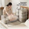 Transparent Blanket Storage Bag Large Capacity Moving Storage Bag Clothing Storage Bag  Household