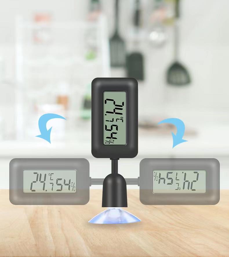 Reptile Thermometer & Hygrometer: Temperature Controller with Heating Pad for Tortoises, Snakes, Geckos, Horned Frogs
