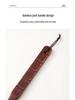 Long Handle Solid Walnut Shoehorn - Wooden Shoe Lifter for Easy Use Without Bending