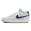 Nike Court Vision Comfortable Versatile Low-Top Slip-Resistant Durable Mid-Top Skate Shoes Women Sneakers White Blue CD5436-109