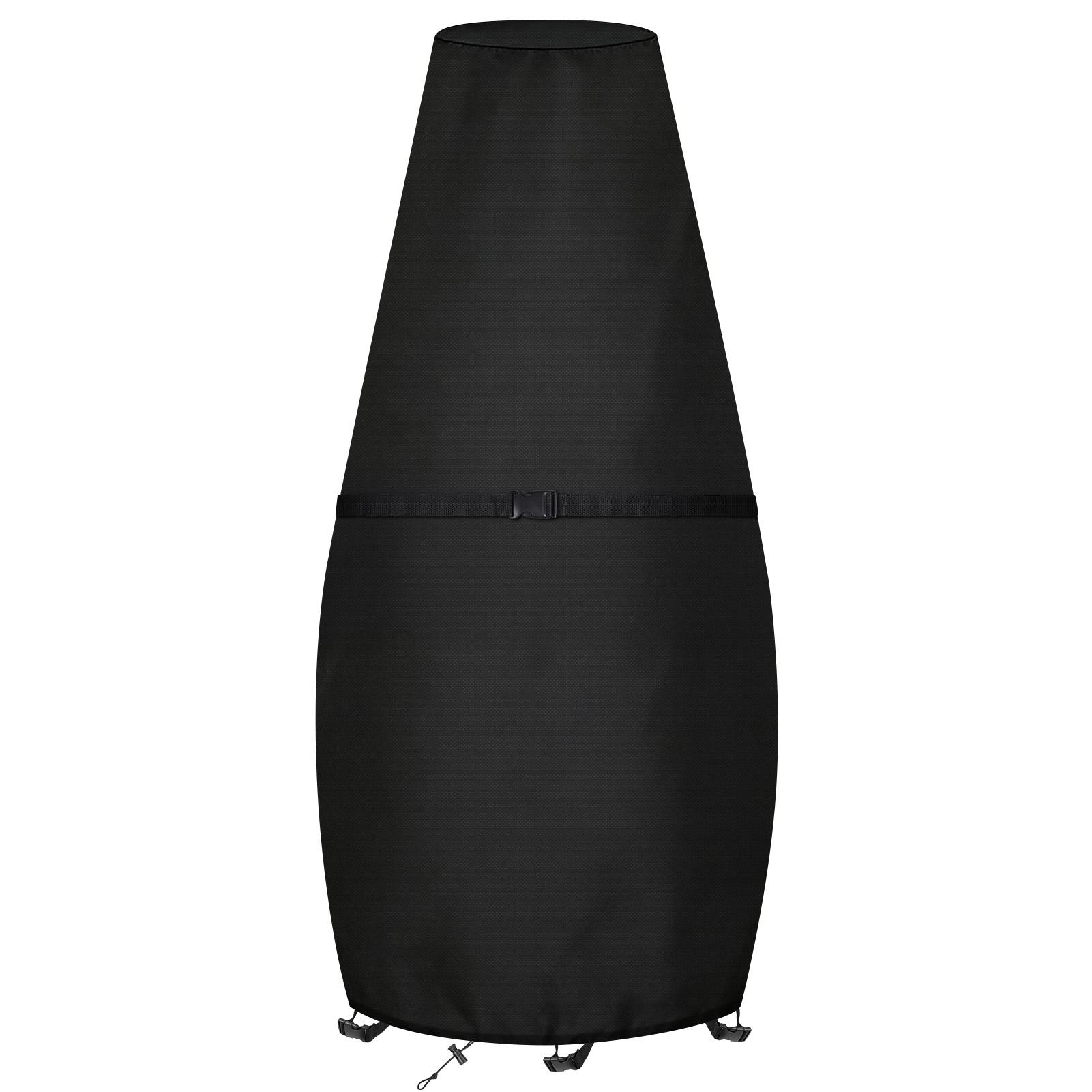 

Outdoor Chiminea Cover Waterproof Protective Sleeve Fireplace Cover Camp Heater Bag Heating Covers Warmer Heating Stove Tent 122x21x61CM