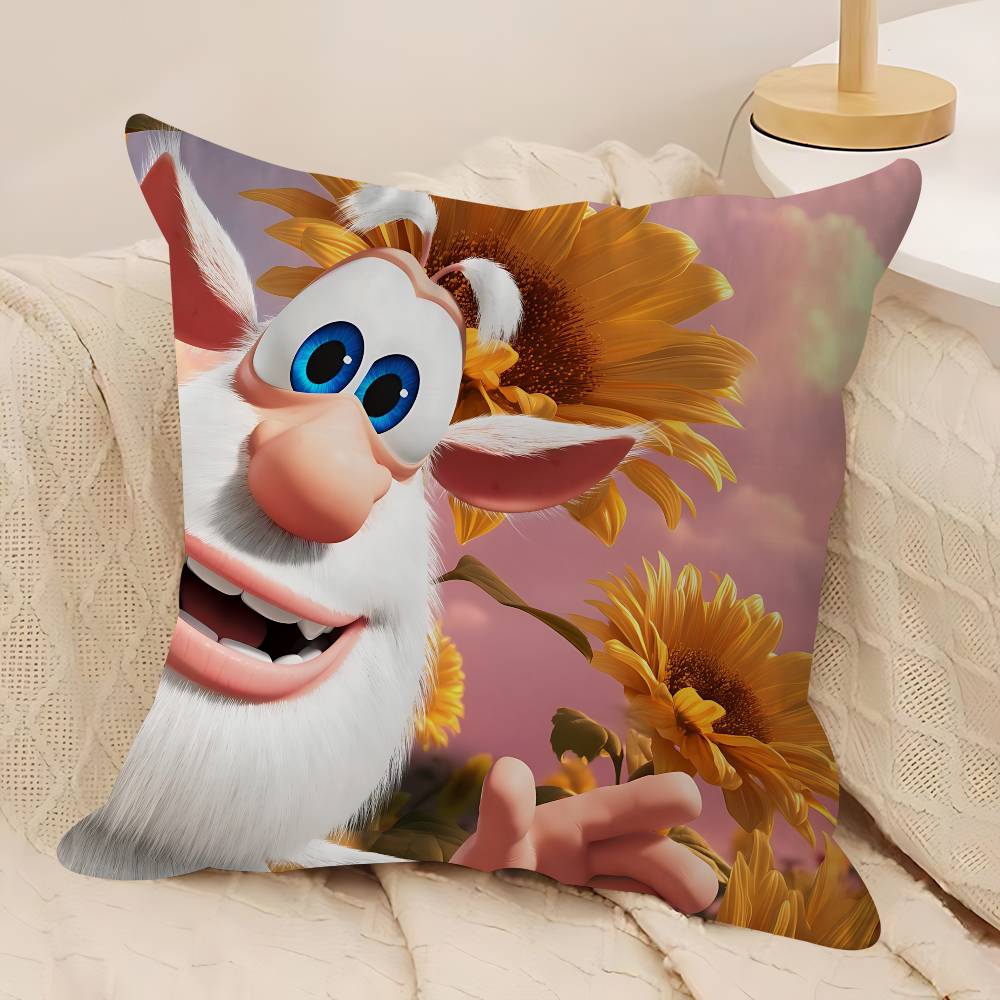 

Милі мультяшні B-Booba Персоналізовані Фото Текст Домашні Декоративні Подушки Господарські Подарунки 45x45см 20x20Inch