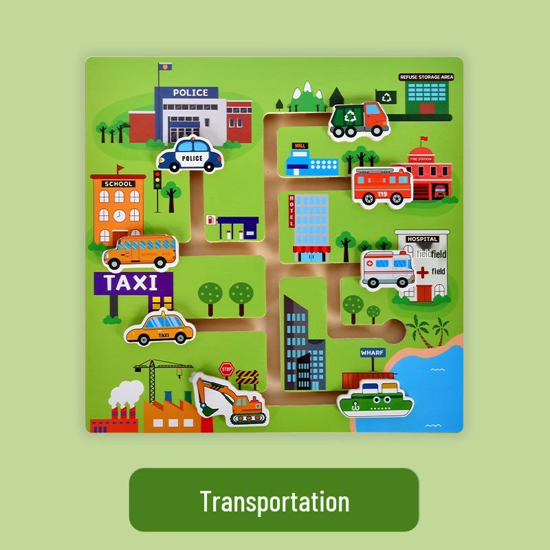 Baby Maze Game: Early Education Puzzle for Fine Motor Skills & Focus