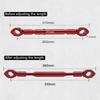 Durable Aluminum Alloy Handlebar Brace No Rusting Adjustable Handlebar Cross Bar Anti-Vibration Crossbar Set Motorcycle