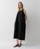 Ia Cocoon Sleeveless Dress (Black)
