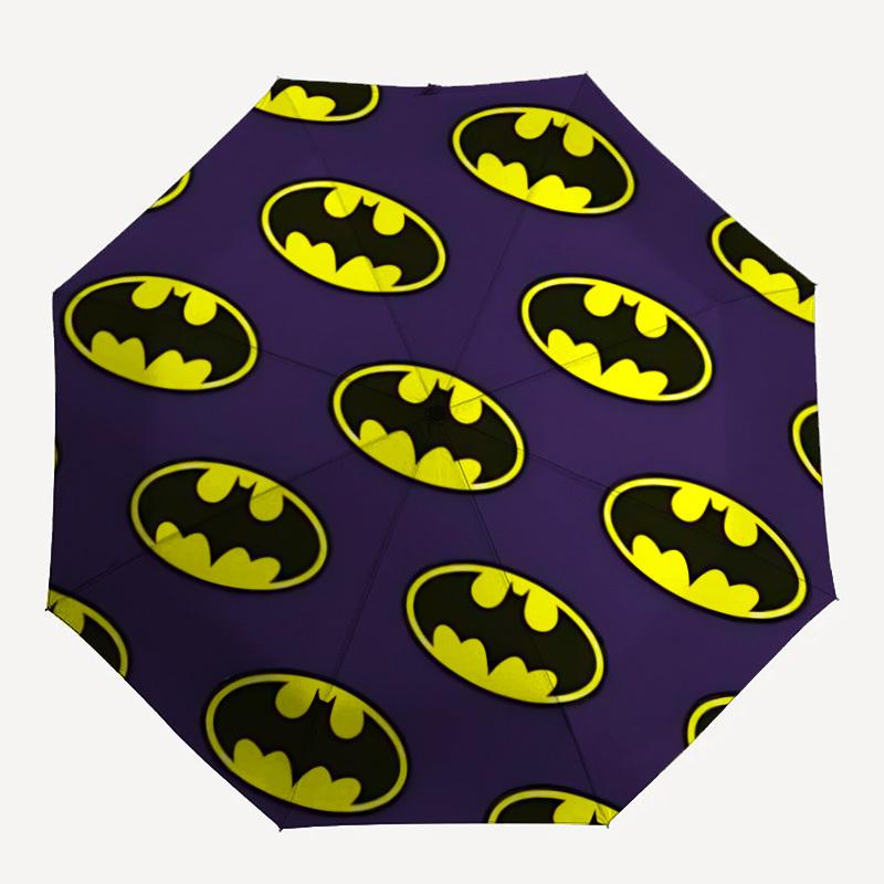 

1pc Batman Automatic Folding Umbrella - Compact 8-Rib Design,Festive Gift for Friends & Family, Compact Umbrella 21131