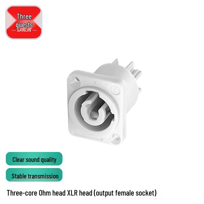 3-Pin Power Connectors for Stage & LED Lighting
