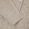 [Lacoste] Women's Cable Crop Cardigan AF789E-55N02S