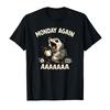 Screaming Possum Funny Opossum Meme Monday Humor T-shirt For Men Women 100% Cotton T Shirts Short Sleeve Tops 0306-1 - Men's ...