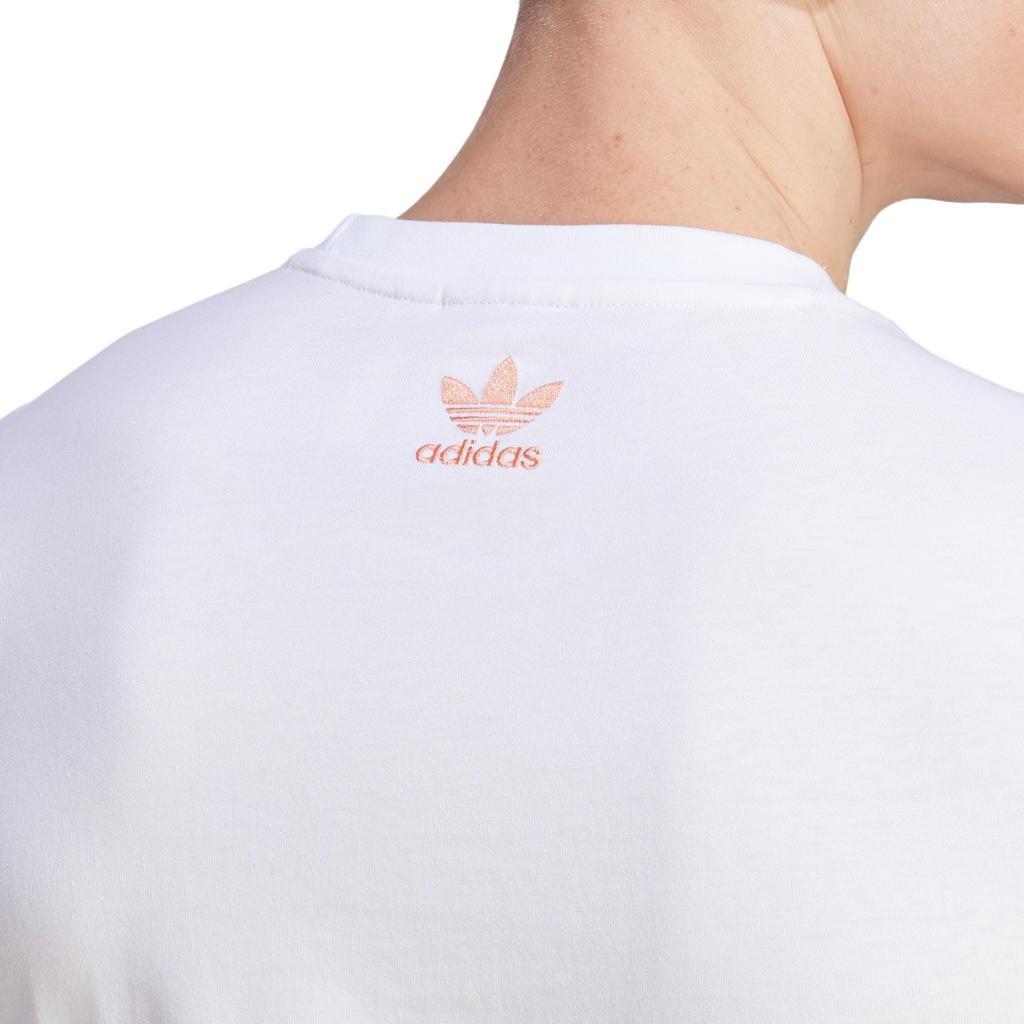 adidas Originals Trefoil Enjoy Grafisch T-shirt Met Cartoon Letterlogo Print Heren Tops Wit IT8185