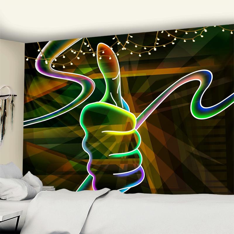 Светящийся растительный гобелен — фото 6