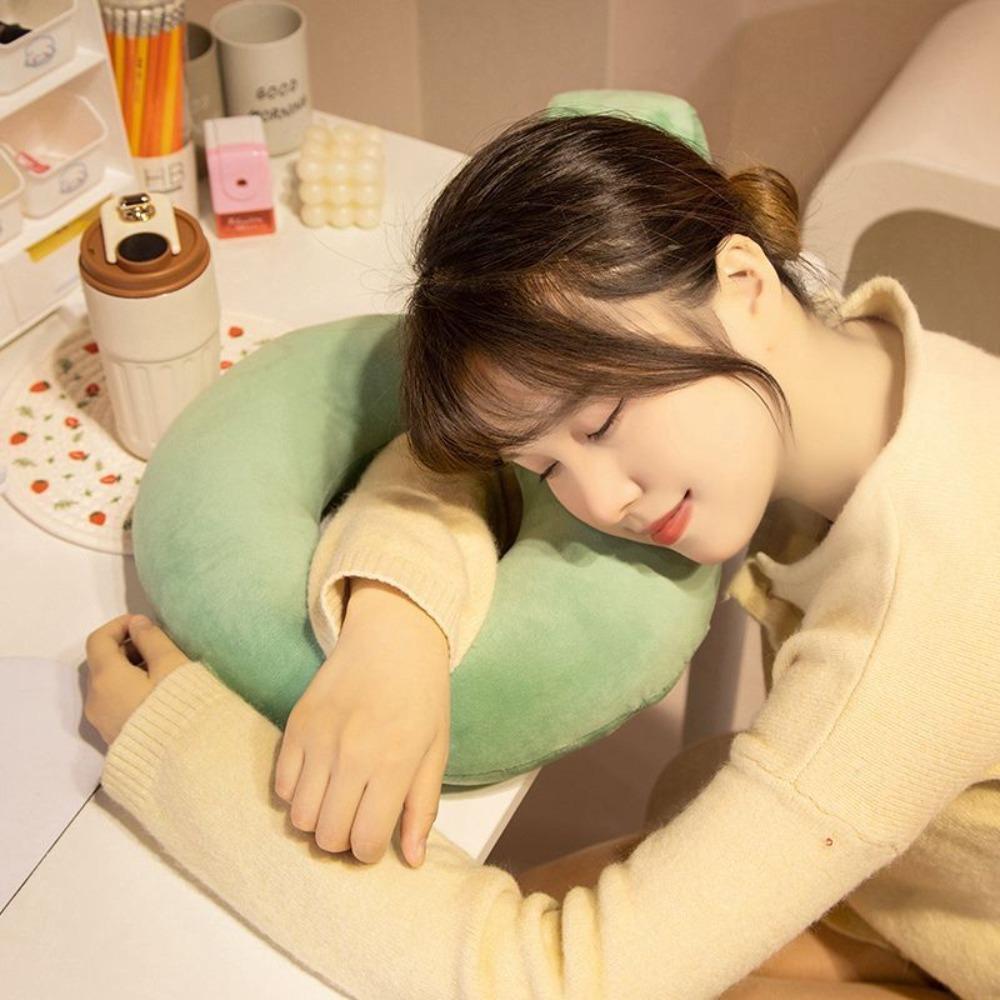 Soft Office Nap Pillow Skin-friendly Neck Support Funny Question Mark Cervical Pillow  Bedding