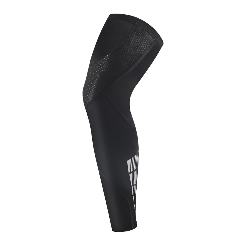 

Cycling Knee Pads Extended Leg Guard Elastic Hosiery Anti-Slip Nighttime Reflection Outdoor Sports Basketball Running Men Women XXL