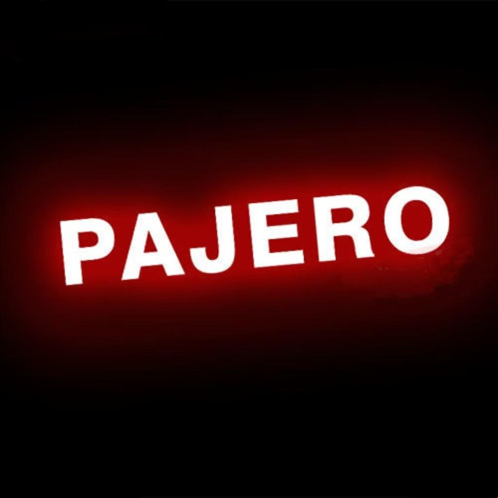 High Mounted Stop Lamp High Brake Light Sticker For Mitsubishi Pajero V73 V77 V87 V97 2007- Carbon Fiber