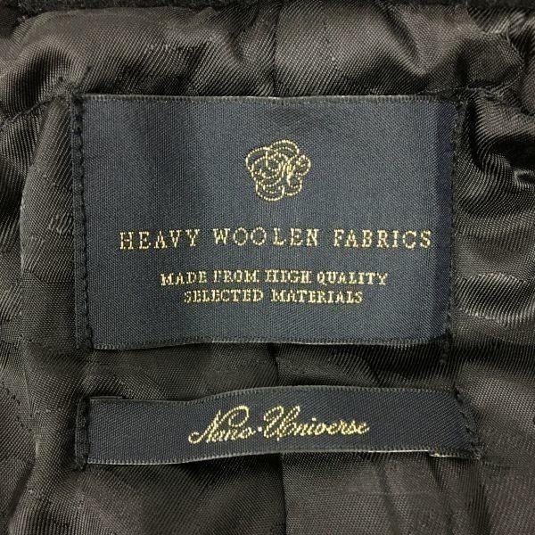 Nano universe Thermolite Gepolsterter Pea Coat Chester Blouson Schwarz Größe M Herren(GEBRAUCHT)