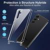 Case for Samsung Galaxy A36 5G, Transparent Anti-Scratch Protection with Brown Lanyard