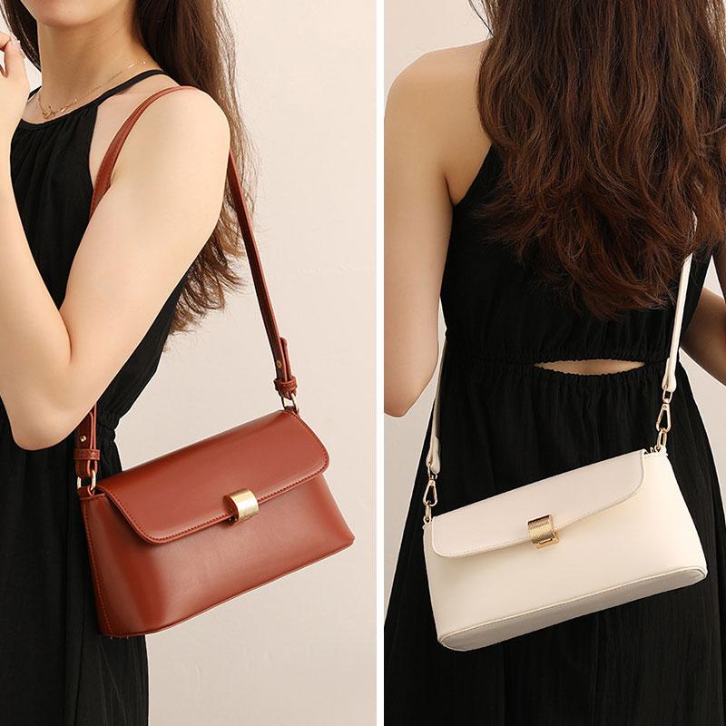 Damen Tasche PU Leder Umhängetasche Designer Luxus Handtaschen Mode Crossbody Rechteckige Taschen für Frau