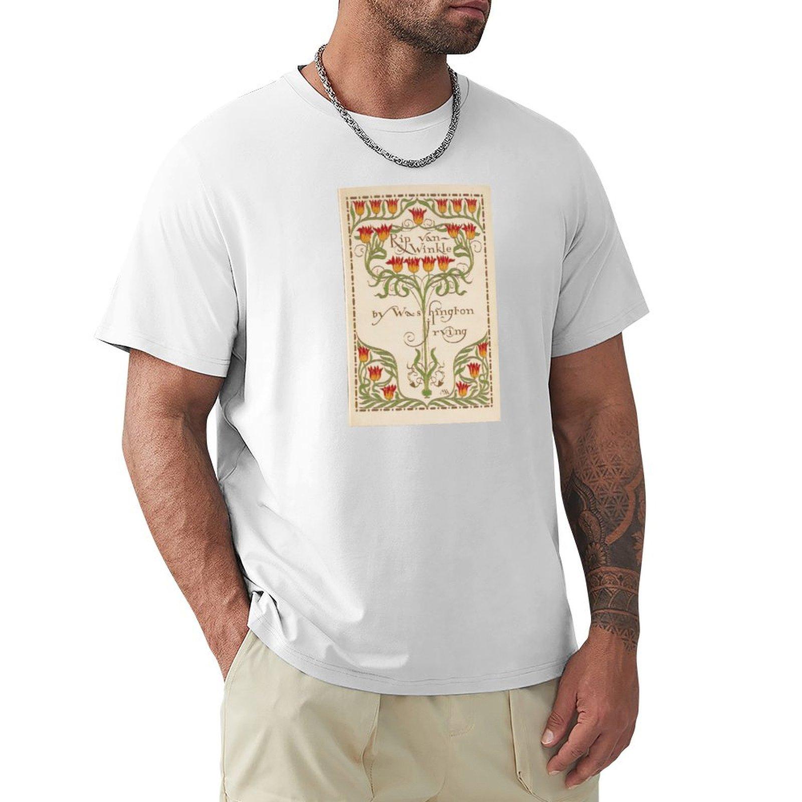 Vintage Book Covers Collection Rip Van Winkle TShirt topping sweat custom t shirt sweat shirts men S