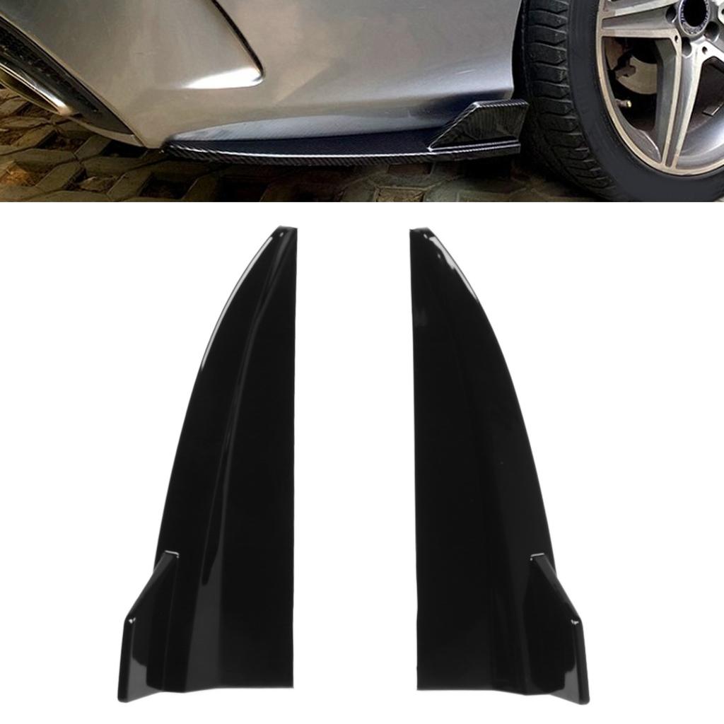 1 Pair Rear Bumper Side Splitter Left Right Replacement for   C‑Class Variant Wagon  05  ‑Line C43 2015 to 2021