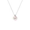 10-11mm Pearl Silver Necklace, Pendant Necklace, Neck Accessories