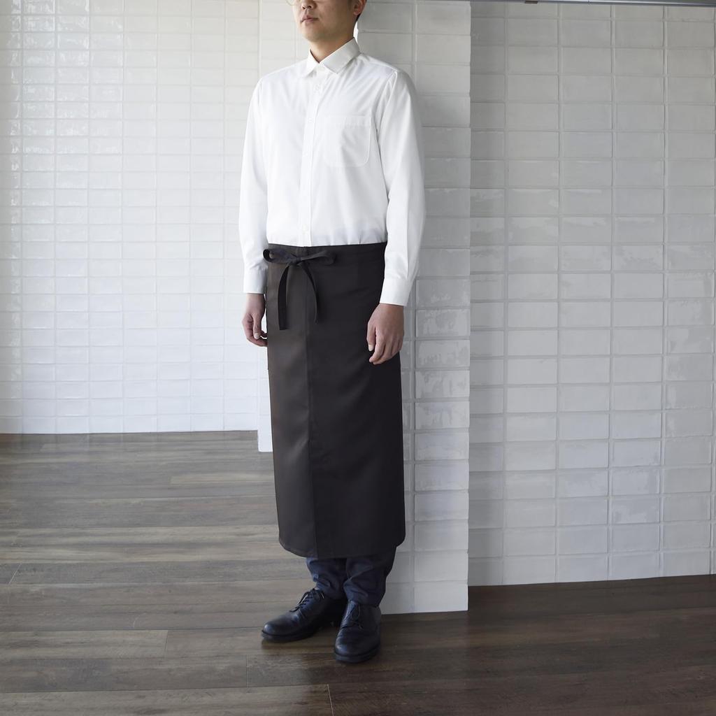 CT2365 Sommelier Apron Brown Free Size [Seven Uniform] CT2365-6
