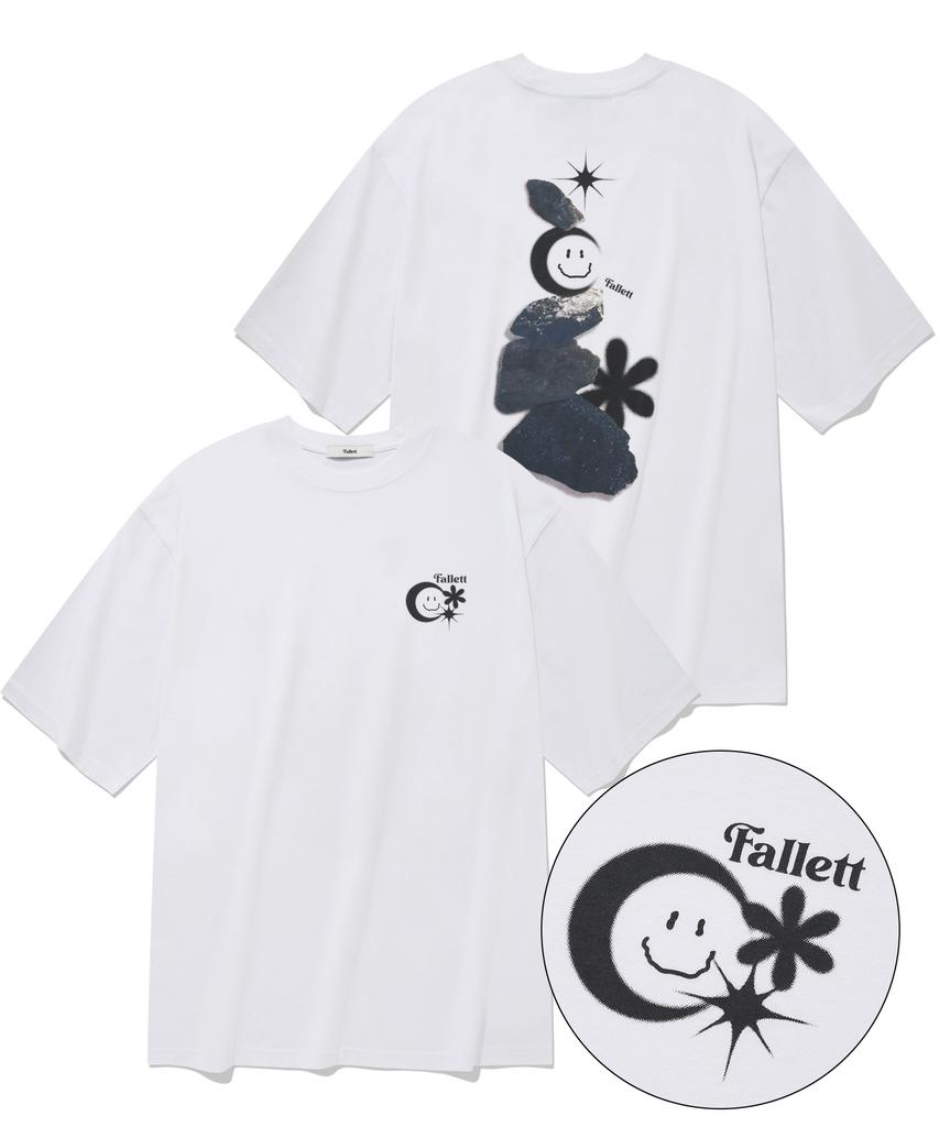 FALLETT Moonlight Short Sleeve T-Shirt White