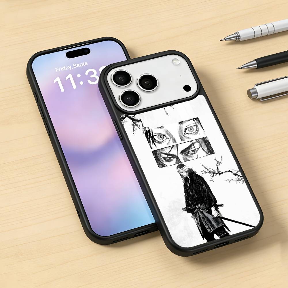 Classic V-Vagabond S-Samurai Phone Case Magnetic For iPhone17 16 15 14 13 12 Pro Max For Magsafe Wireless Charging Cover