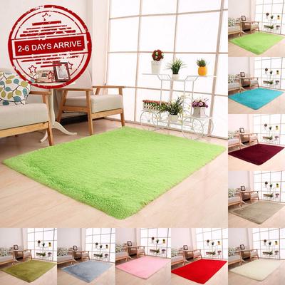 Rugs - Shaggy Area Rug Dining Room Home Bedroom Carpet Floor Mat