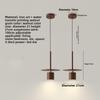 Simple Bed Head Hanging Line Vertical Small Chandelier