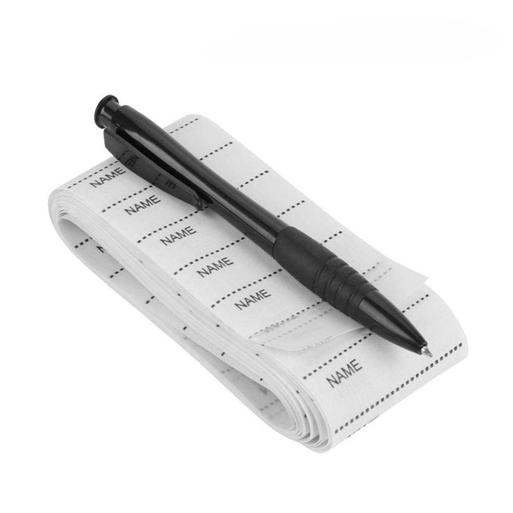 

195 шт./набор Именная лента Одежда Полиэстер Хлопок Именная наклейка Школьная одежда Наклейка-этикетка Полиэстеровая тканевая этикетка Стираемая наклейка-маркировка Тетрадь