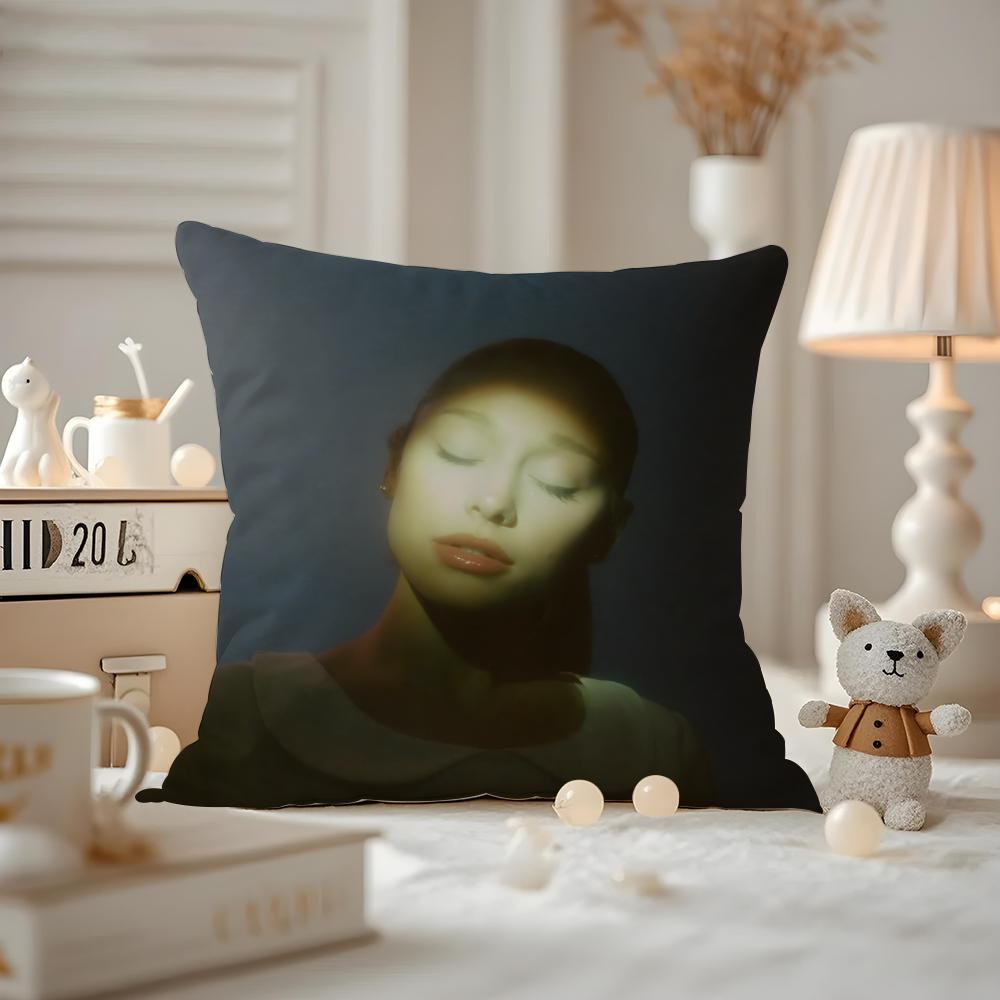 A-A-Ariana Grande Album Kissenbezug Musterbedruckter Kissenbezug für Wohnzimmer Sofa Kissenbezug & Schlafzimmer Dekoration