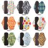 9 Types Women Reusable Washable Panty Liner Bamboo Charcoal Cloth Sanitary Menstrual Mama Pad