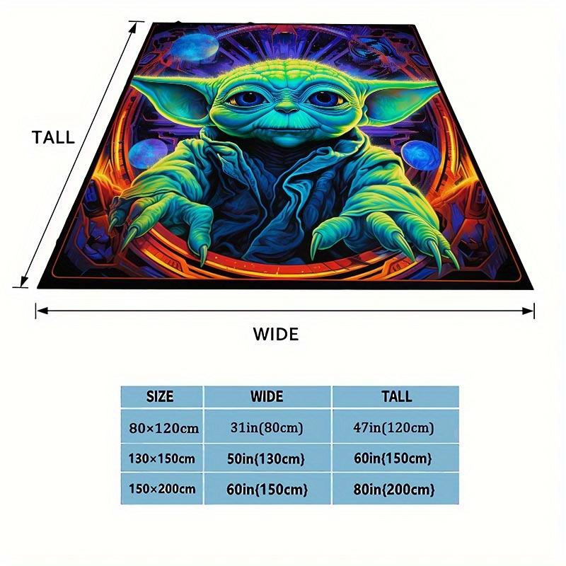 1pc Star Wars Printing Blanket - Soft, All-Season Throw for Living Room, Bedroom,Personalized Gift with Adorable Cartoon Design