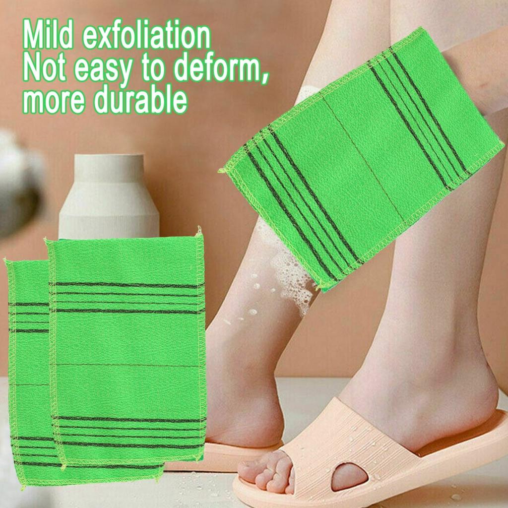 14*18.5cm Towel 5Pcs Asian Body Scrub Exfoliating Korean