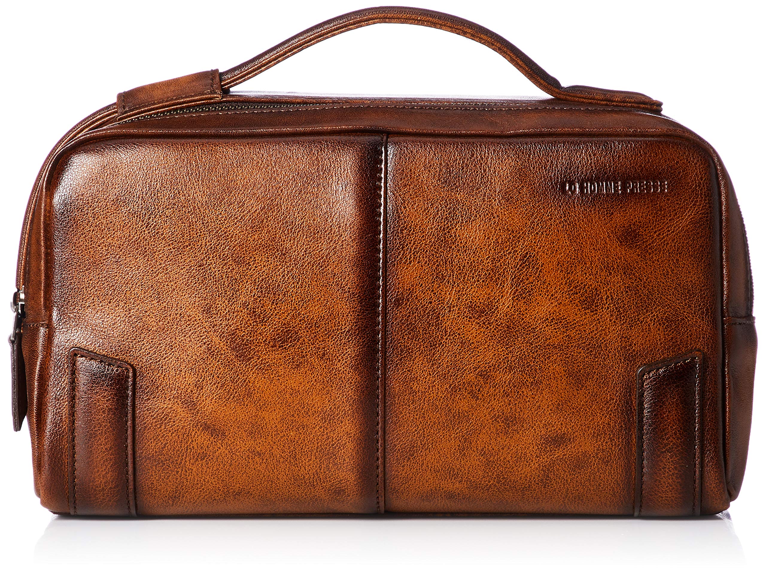 

L Ompresse Second Bag, Сделано в Японии, Кожа коровья, Архаичный, Коричневый, 71852