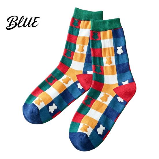 Holiday Pattern Thermal Socks Christmas for Men And Women Soft Combed Cotton Gift Women Winter Crew Socks Novelty Colorful Footwear Wear Funny